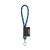 Lanyard Nautic Short Set, 303 - Albastru, 21MAR3080, Lanyard'IN, ø8x175 mm, Poliester