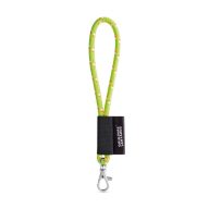   Lanyard Nautic Short Set, 327 - Galben hexacrom, 21MAR3082, Lanyard'IN, ø8x175 mm, Poliester