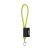 Lanyard Nautic Short Set, 327 - Galben hexacrom, 21MAR3082, Lanyard'IN, ø8x175 mm, Poliester