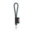 Lanyard Nautic Short Set, 352 - Negru, 21MAR3085, Lanyard'IN, ø8x175 mm, Poliester