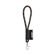   Lanyard Nautic Short Set, 356 - Negru, 21MAR3087, Lanyard'IN, ø8x175 mm, Poliester