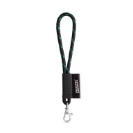   Lanyard Nautic Short Set, 358 - Negru, 21MAR3089, Lanyard'IN, ø8x175 mm, Poliester