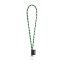 Lanyard Tube Long Set I, 369 - Verde hexacrom, 21MAR3111, Lanyard'IN, ø8x470 mm, Poliamida