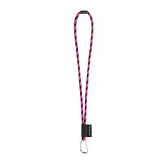   Lanyard 2401E15204, Lanyard'IN, ø7x470 mm, Poliamida, Negru