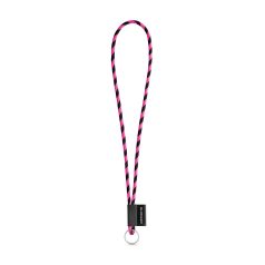   Lanyard 2401E15193, Lanyard'IN, ø7x470 mm, Poliamida, Negru