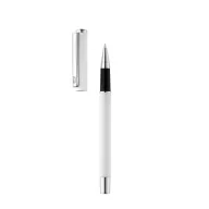 DANEY. Roller pen, Aluminium, White