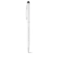 ZOE BK. Ball pen, Aluminium, White