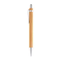 GREENY. Ball pen and mechanical pencil set, Bamboo, Natural