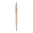 CAMILA. Ball pen, Wheat straw fiber, Light natural