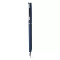 LESLEY METALLIC. Ball pen, Metal, Blue
