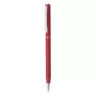 LESLEY METALLIC. Ball pen, Metal, Red