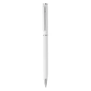LESLEY METALLIC. Ball pen, Metal, White