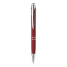 MARIETA SOFT. Ball pen, Aluminium, Burgundy