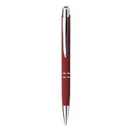 MARIETA SOFT. Ball pen, Aluminium, Burgundy