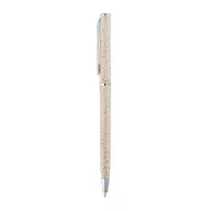 DEVIN. Ball pen, Wheat straw fiber, Light natural