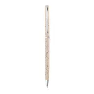DEVIN. Ball pen, Wheat straw fiber, Light natural