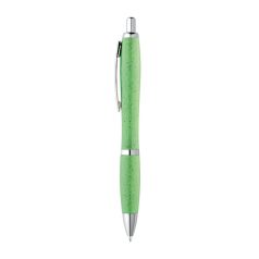 TERRY. Ball pen, Wheat straw fiber, Light green