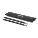 Set of pencils, Satin silver