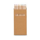 Pencil box with 12 coloured pencils, Cardboard, no colour