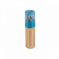   Pencil box with 6 coloured pencils, Cardboard and plastic, Blue