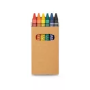 Box with 6 crayon, Cardboard, no colour
