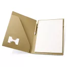 A4 folder, Cardboard: 450 g/m², Natural