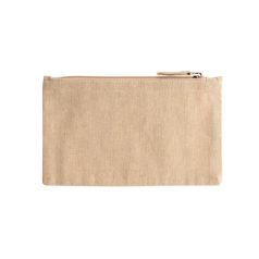   Geanta cosmetice, Everestus, 22FEB0370, 225x120 mm, Bumbac, Natur