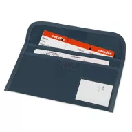 Travel document bag, 600D, Blue