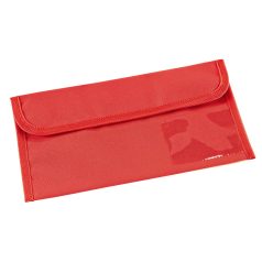 Travel document bag, 600D, Red