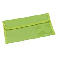 Travel document bag, 600D, Light green