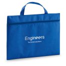 Document bag, Non-woven: 80 g/m², Royal blue