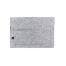 Geanta laptop, 14 inch, 2502E14178, Everestus, 370 x 260 mm, Pasla, Gri deschis