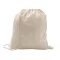Drawstring bag, 100% cotton, no colour