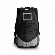  Rucsac din poliester 600D, dimensiune 250x420x180 mm, Everestus, RBK01, negru