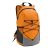 Rucsac sport casual cu buzunare laterale din plasa, 250x420x180 mm, Everestus, 20SEP1188, Poliester 600D, Portocaliu