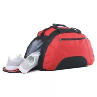   Geanta gimnastica, curele ajustabile, buzunar frontal, Everestus, FT, 600D, rosu