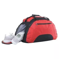  Geanta gimnastica, curele ajustabile, buzunar frontal, Everestus, FT, 600D, rosu