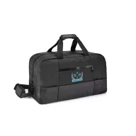   Geanta sport gimnastica, buzunar frontal, Everestus, ZS, 840D si 300D, negru
