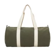   Geanta sport, Everestus, 2601E13676, Ø250x500 mm, Bumbac, Poliester, Verde inchis