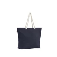   Geanta de plaja, Everestus, 2601E13346, 550x390x150 mm, Bumbac, Poliester, Albastru