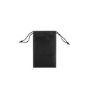 Saculet rucsac cu snur, Everestus, 2610E17927, 140x220 mm, Material netesut, Negru