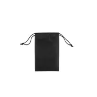   Saculet rucsac cu snur, Everestus, 2610E17927, 140x220 mm, Material netesut, Negru