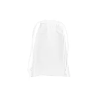   Saculet rucsac cu snur, Everestus, 2610E17924, 140x220 mm, Material netesut, Alb