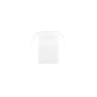   Saculet rucsac cu snur, Everestus, 2610E17924, 140x220 mm, Material netesut, Alb