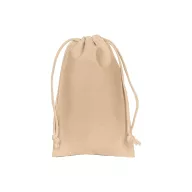   Saculet rucsac cu snur, Everestus, 2610E17926, 140x220 mm, Material netesut, Maro deschis