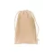 Saculet rucsac cu snur, Everestus, 2610E17926, 140x220 mm, Material netesut, Maro deschis