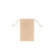  Saculet rucsac cu snur, Everestus, 2610E17926, 140x220 mm, Material netesut, Maro deschis