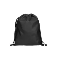   Saculet rucsac cu snur, Everestus, 2610E17922, 250x320 mm, Material netesut, Negru