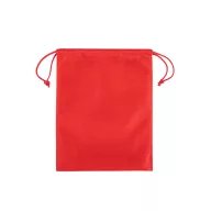   Saculet rucsac cu snur, Everestus, 2610E17923, 250x320 mm, Material netesut, Rosu