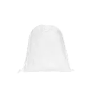   Saculet rucsac cu snur, Everestus, 2610E17919, 250x320 mm, Material netesut, Alb